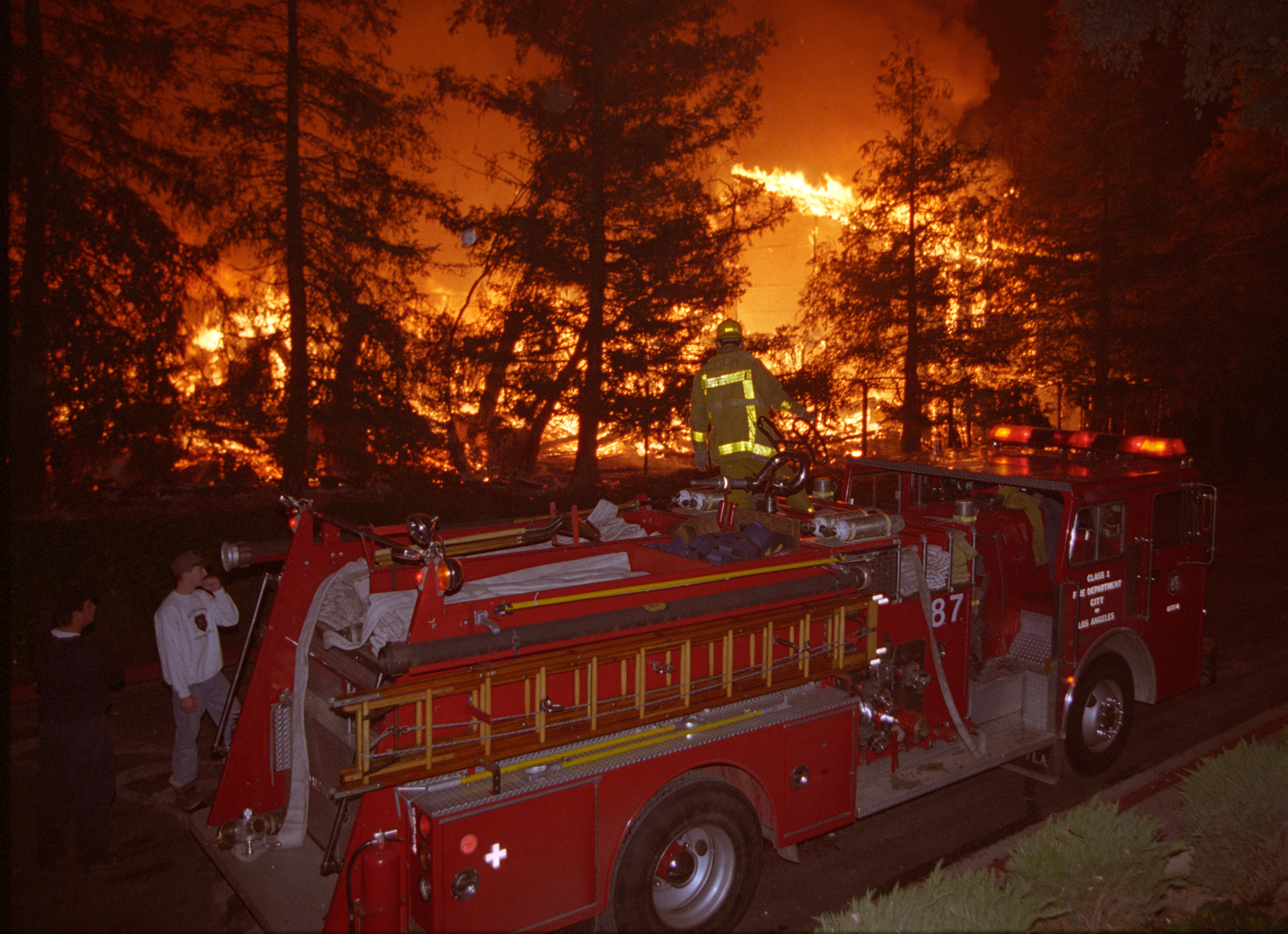 LAFD IN ACTION - January 22, 1958